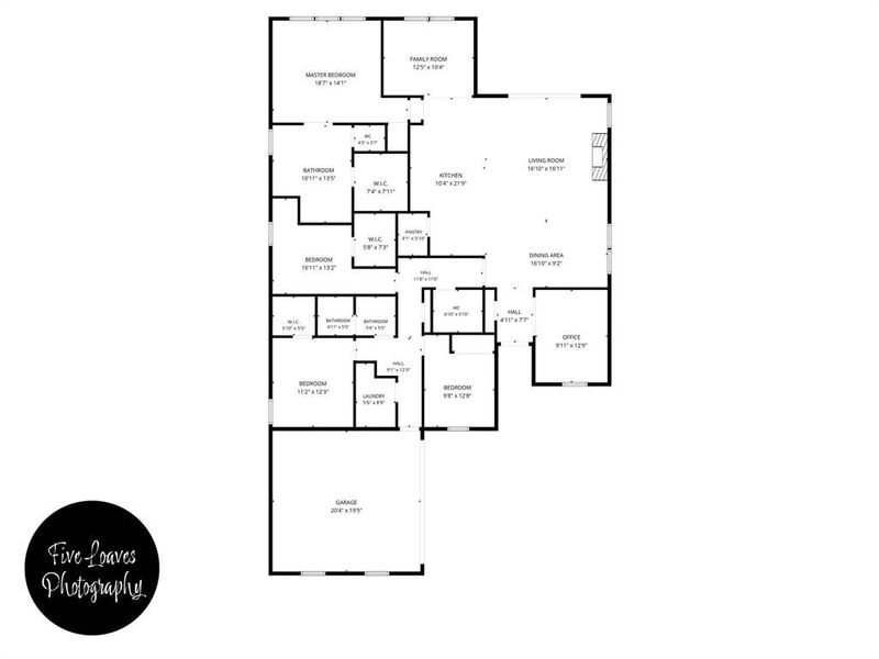 2D floor plan layout of this home in View at the Reserve, Mansfield, TX (Image 4). 2D floor plan layout of this home in View at the Reserve, Mansfield, TX (Image 4).