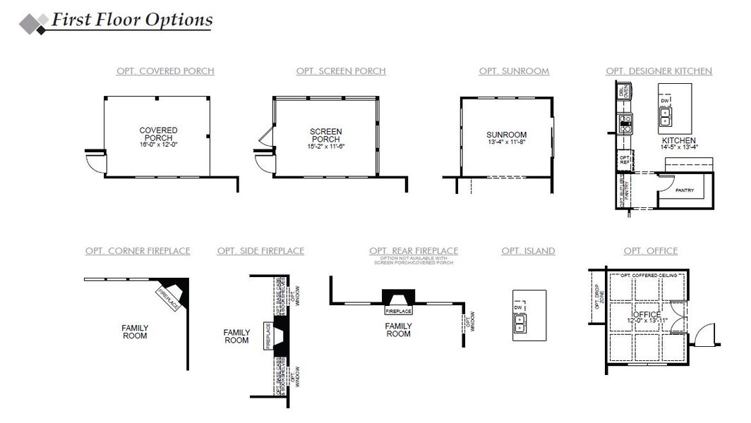 2D floor plan layout of this home in Hancock Farms, Aiken, SC (Image 3).