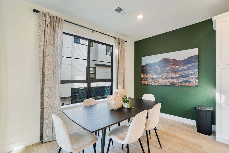 Representative furnished interior of a home built from the Baxter by Lokal Homes in The Vistas at West Mesa, Colorado Springs (Image 8).