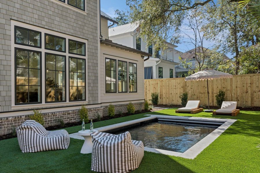 Exterior details and patio area of a home in , Mount Pleasant (Image 40). Exterior details and patio area of a home in , Mount Pleasant (Image 40).