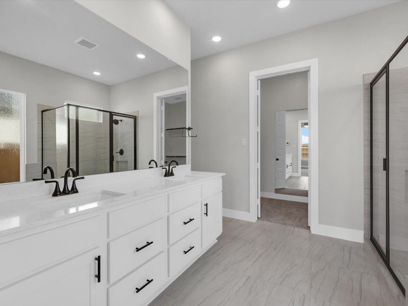 Furnished interior view inside a new home in Pecan Ridge, Fulshear (Image 7).