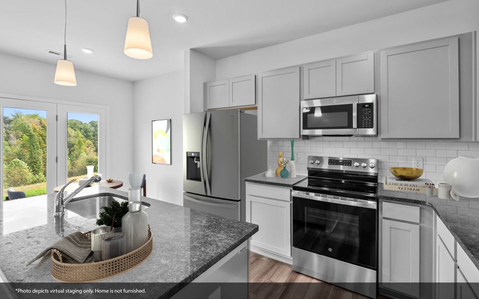 Furnished interior view inside a new home in Bell West, Kernersville (Image 6).