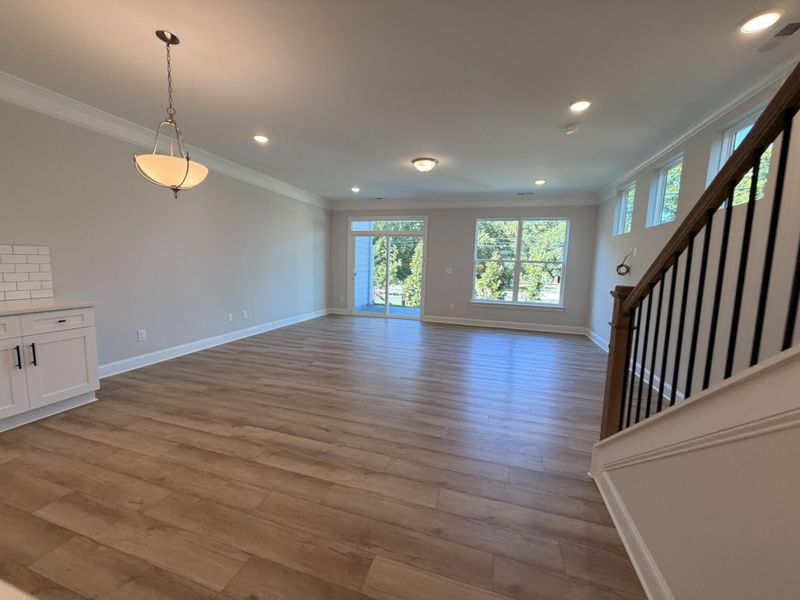 Spacious, unfurnished interior of a new home in Harrisburg Village Townhomes, Harrisburg (Image 13).