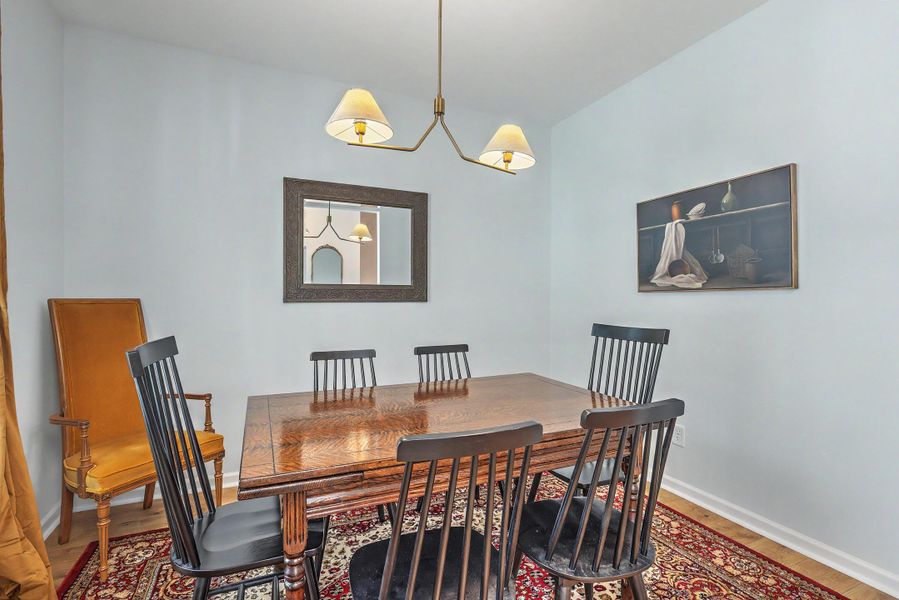 Furnished interior view inside a new home in , Summerville (Image 6).