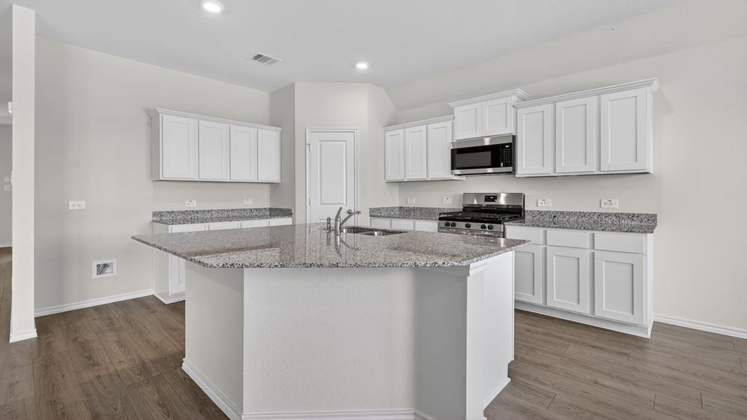 Representative furnished interior of a home built from the Fiedor by D.R. Horton in Windrose, Pilot Point (Image 4). Representative furnished interior of a home built from the Fiedor by D.R. Horton in Windrose, Pilot Point (Image 4).