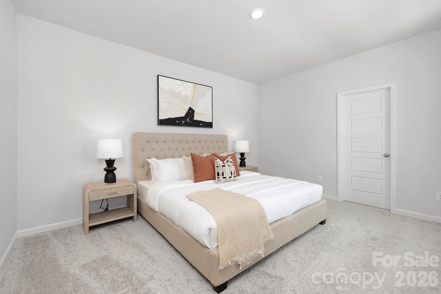 Furnished interior view inside a new home in Edgewood Preserve, Huntersville (Image 7).