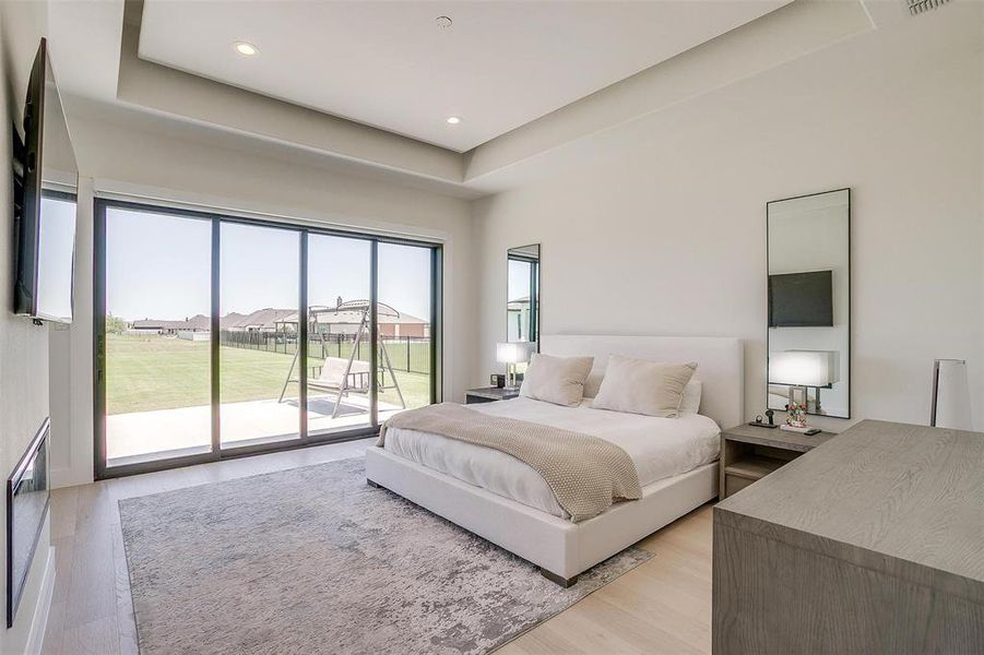 Furnished interior view inside a new home in Bella Crossing, Fort Worth (Image 25).