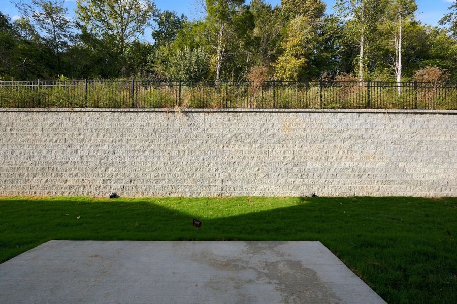 Exterior details and patio area of a home in Ironhorse, Dickson (Image 21).