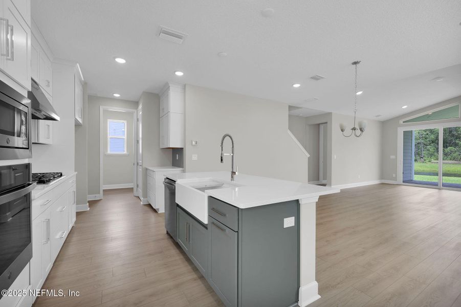 Furnished interior view inside a new home in Reflections at Nocatee, Ponte Vedra (Image 15).
