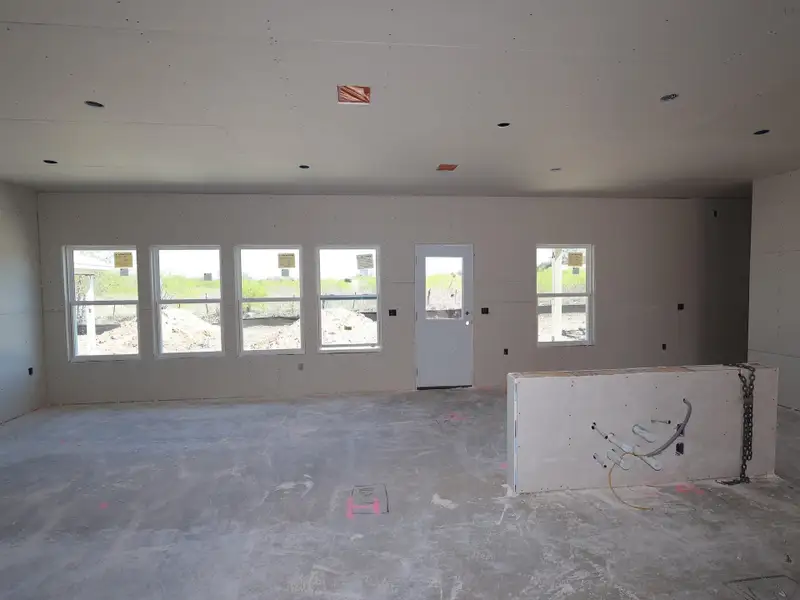 In-progress construction of a new home in Marble Creek Crossing, Austin, TX (Image 6).