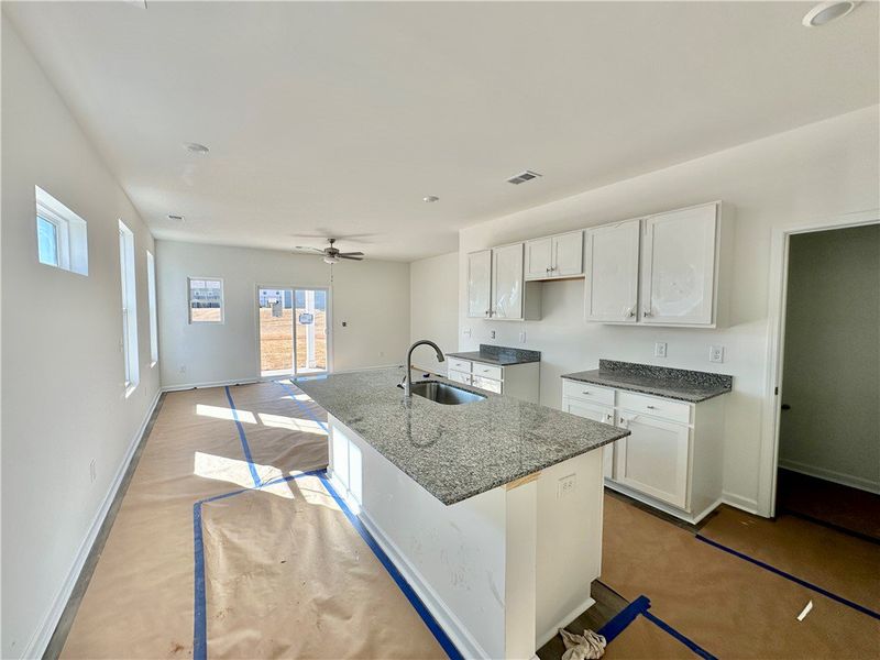 In-progress construction of a new home in Champions Village at Cherry Hill, Pendleton, SC (Image 28).