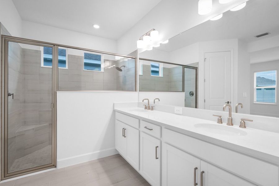 Furnished interior view inside a new home in The Cove at West Port, Port Charlotte (Image 6).