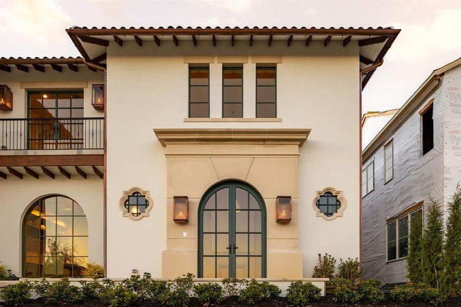 Exterior details and patio area of a home in , Frisco (Image 3).
