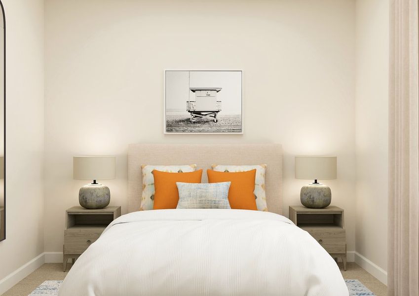 Large secondary bedroom Large secondary bedroom