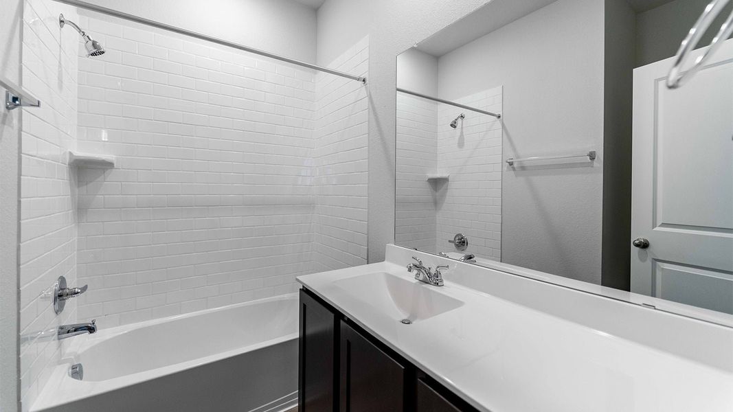 Furnished interior view inside a new home in Paramount, Kyle (Image 6).