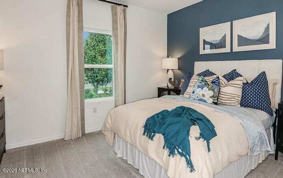 Furnished interior view inside a new home in Coopers Meadow, Jacksonville (Image 6). Furnished interior view inside a new home in Coopers Meadow, Jacksonville (Image 6).