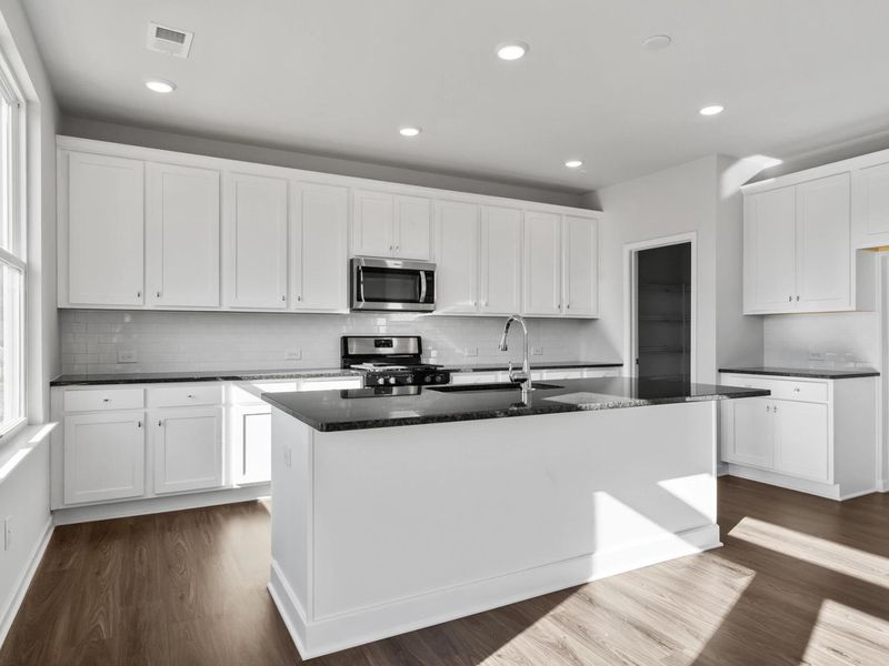 Representative furnished interior of a home built from the The Danbury C by Davidson Homes LLC in Melody Lakeside Estates, Buford (Image 9). Representative furnished interior of a home built from the The Danbury C by Davidson Homes LLC in Melody Lakeside Estates, Buford (Image 9).