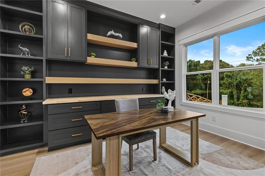 Furnished interior view inside a new home in , Braselton (Image 5). Furnished interior view inside a new home in , Braselton (Image 5).