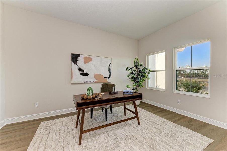 Furnished interior view inside a new home in Triple Creek, Riverview (Image 17). Furnished interior view inside a new home in Triple Creek, Riverview (Image 17).