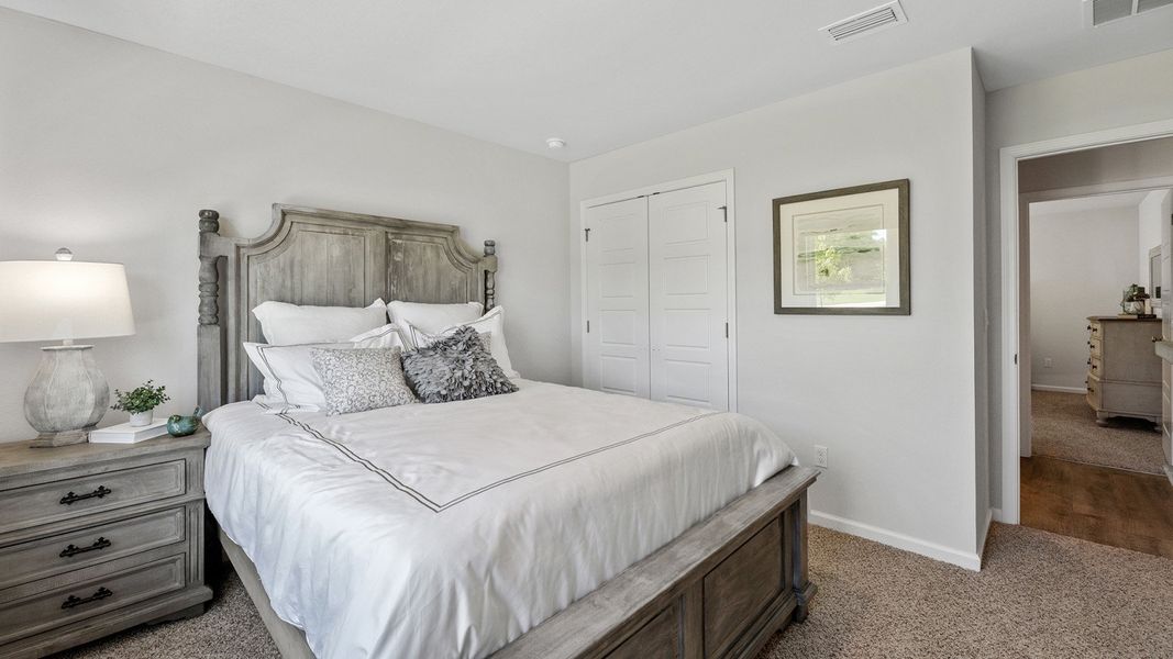 Furnished interior in a model home at The Hammocks in Crawfordville (Image 16). Furnished interior in a model home at The Hammocks in Crawfordville (Image 16).