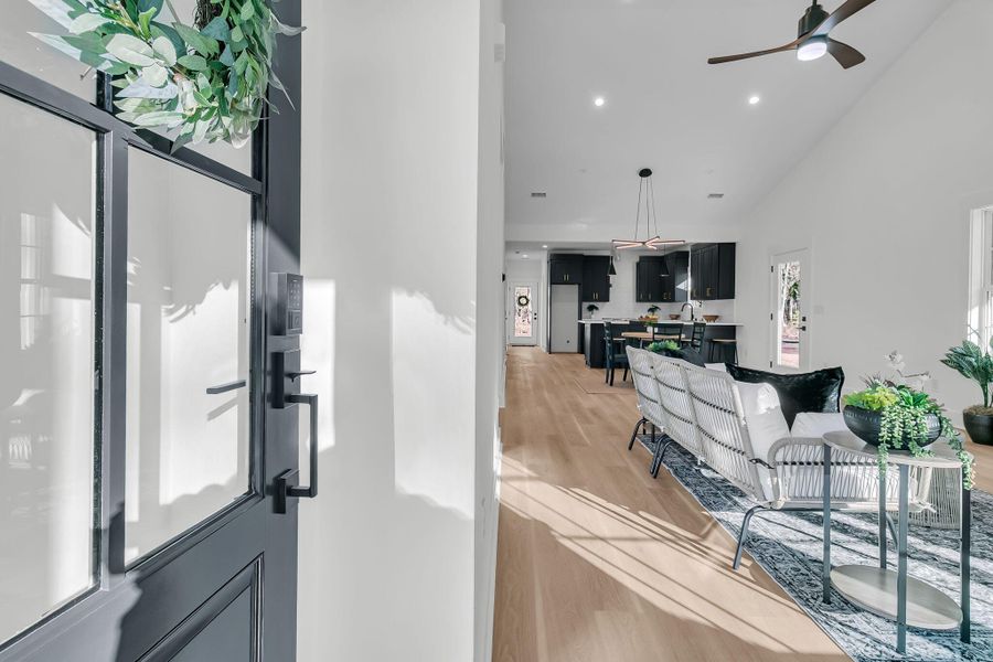 Furnished interior view inside a new home in , Hollywood (Image 5).