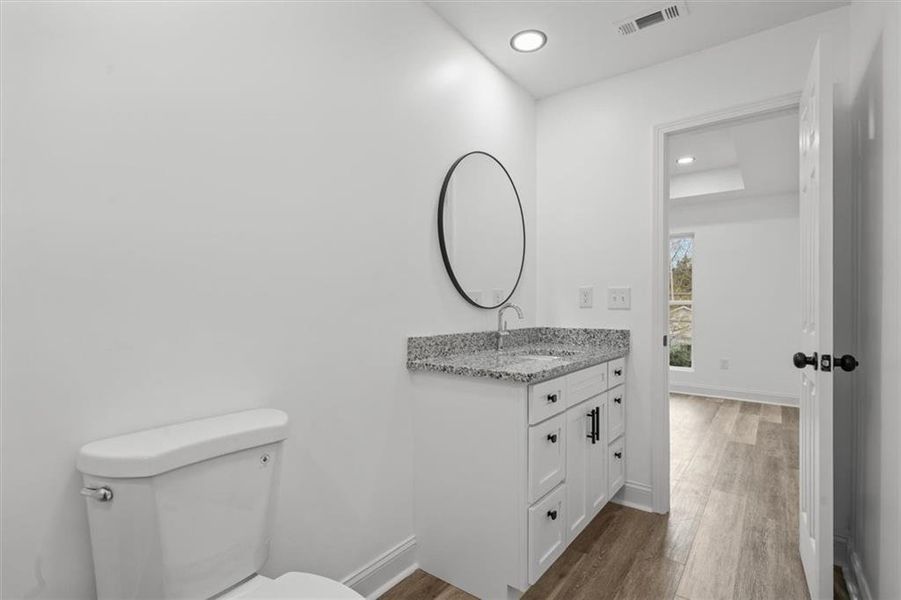 Furnished interior view inside a new home in , Calhoun (Image 10).