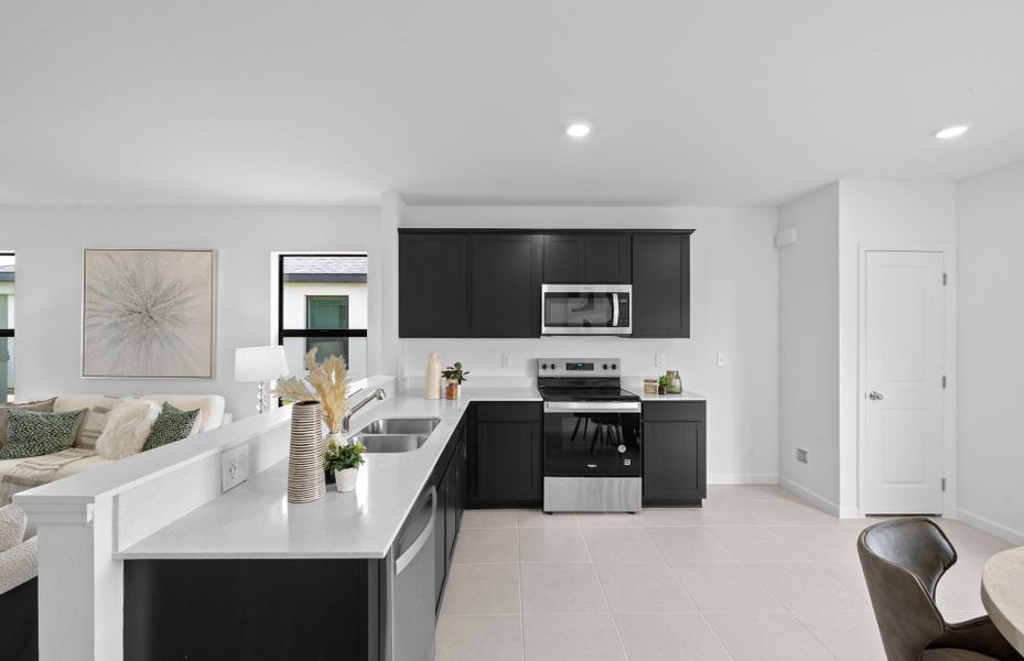 Optional stainless steel move-in ready package