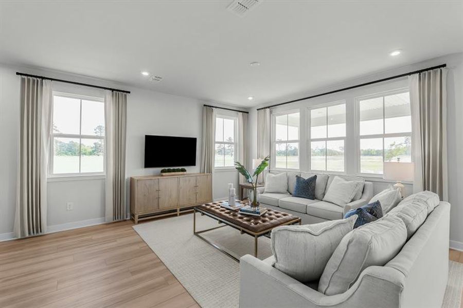 Representative furnished interior of a home built from the Meridian on the Waterway by Ryan Homes in Grande Dunes North Village, Longs (Image 13). Representative furnished interior of a home built from the Meridian on the Waterway by Ryan Homes in Grande Dunes North Village, Longs (Image 13).