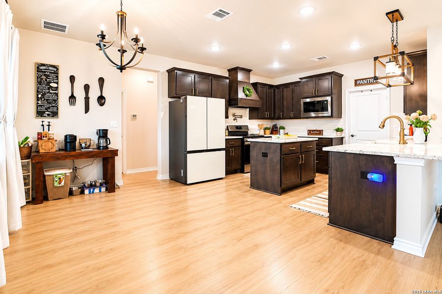 Furnished interior view inside a new home in , Devine (Image 8).