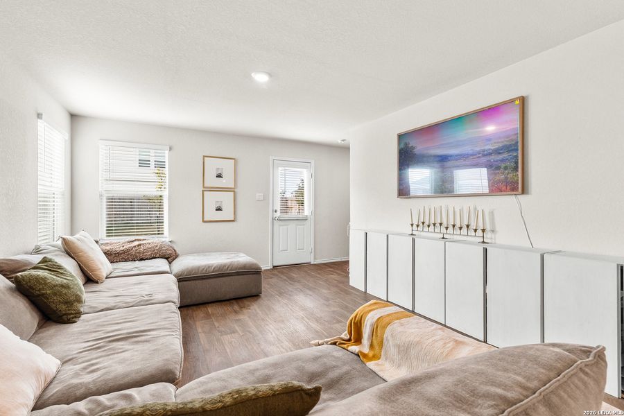 Furnished interior view inside a new home in , San Antonio (Image 24). Furnished interior view inside a new home in , San Antonio (Image 24).