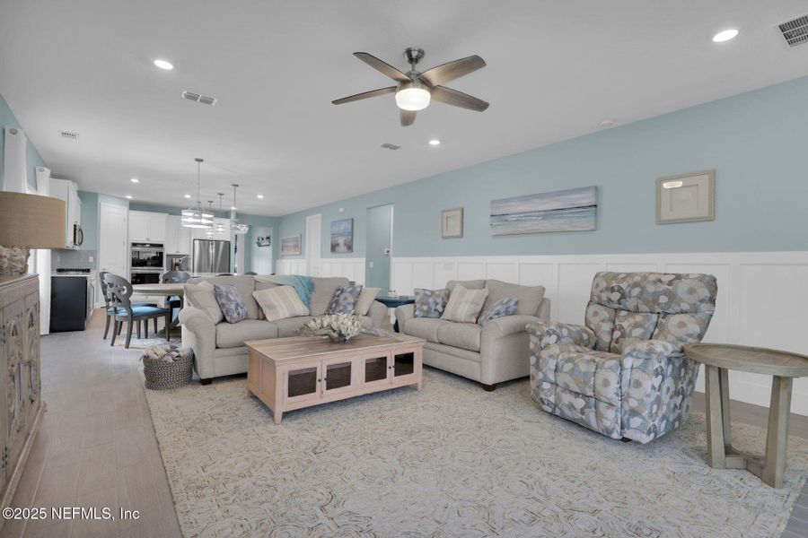 Furnished interior view inside a new home in , St. Augustine (Image 15).