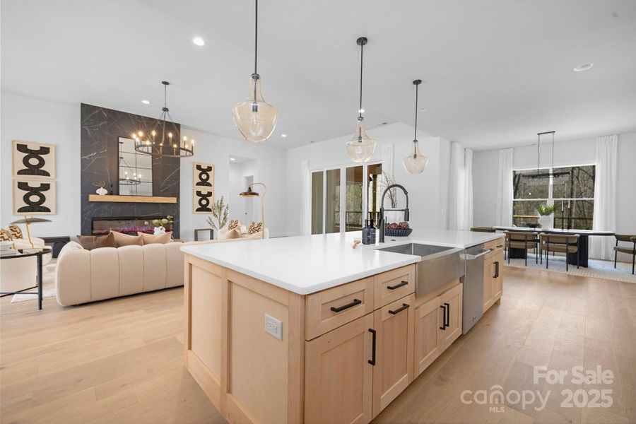 Previous build by NewGen Builders, LLC showing planned design and finishes