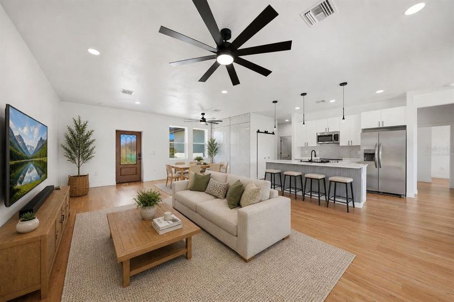 Furnished interior view inside a new home in , Port Charlotte (Image 6).