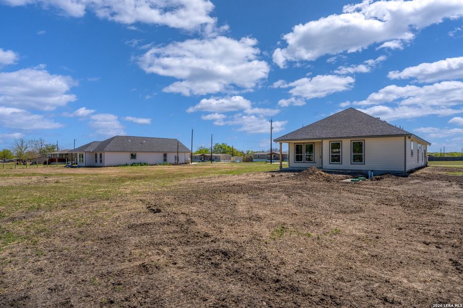 Exterior details and patio area of a home in , Atascosa (Image 24).