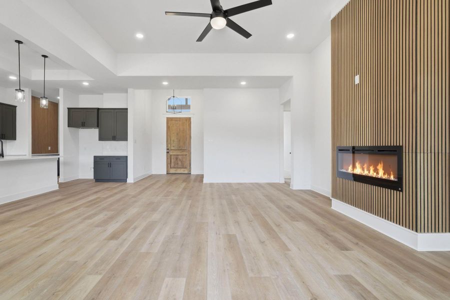 Spacious, unfurnished interior of a new home in , New Waverly (Image 32).