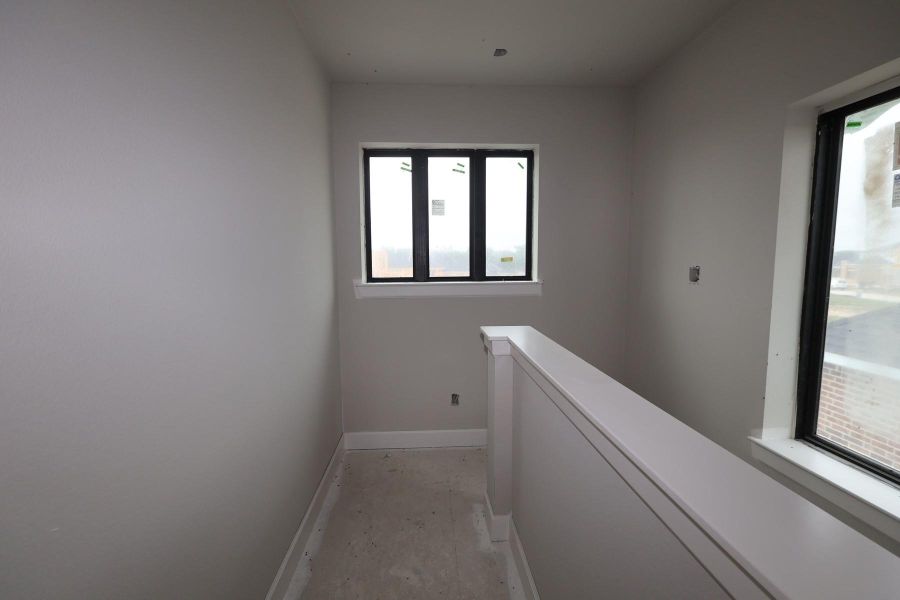 In-progress construction of a new home in Sienna - Grove Collection, Missouri City, TX (Image 4).