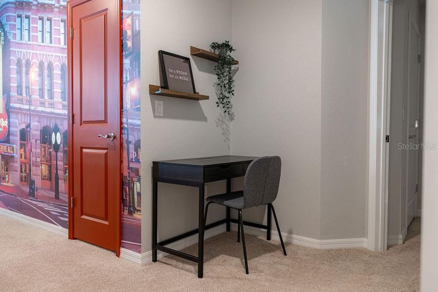 Furnished interior view inside a new home in , Clermont (Image 53).
