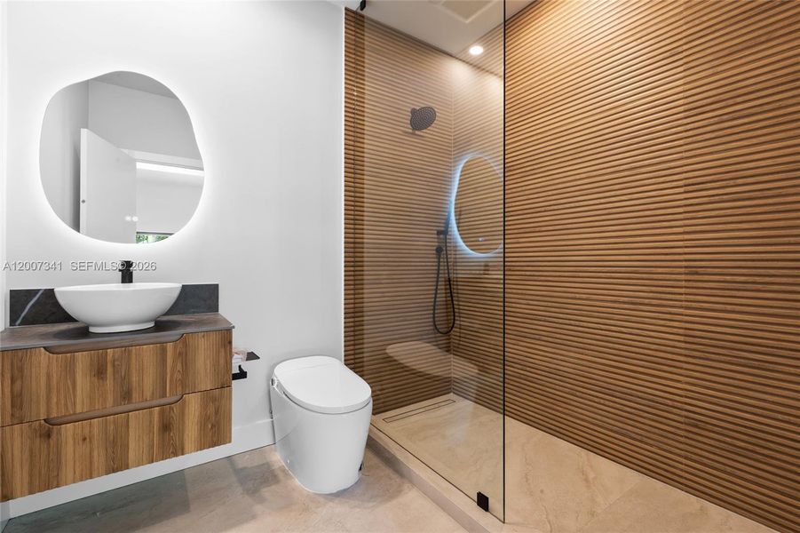 Furnished interior view inside a new home in , Miami Beach (Image 3).