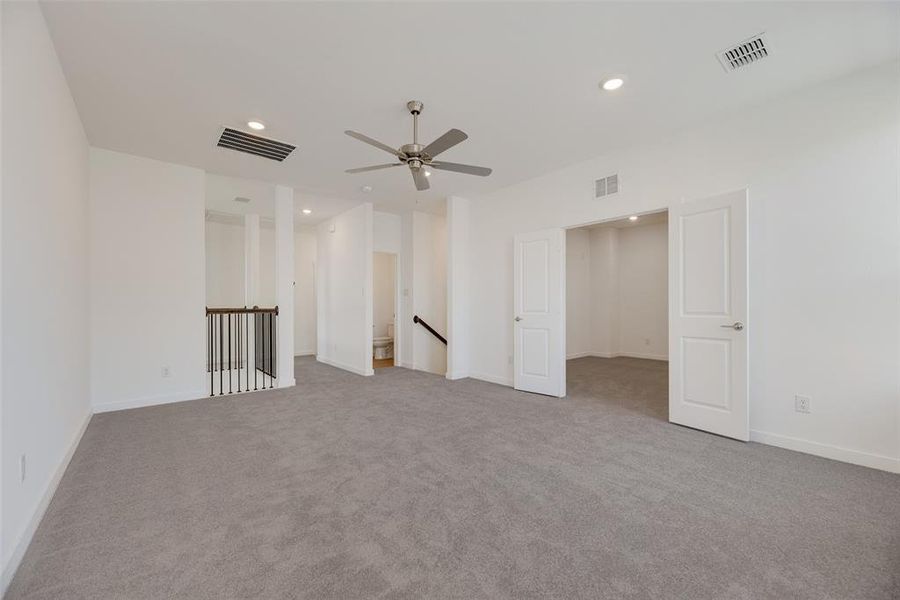 Spacious, unfurnished interior of a new home in Legacy Hills: Brookstone 60's, Celina (Image 17).