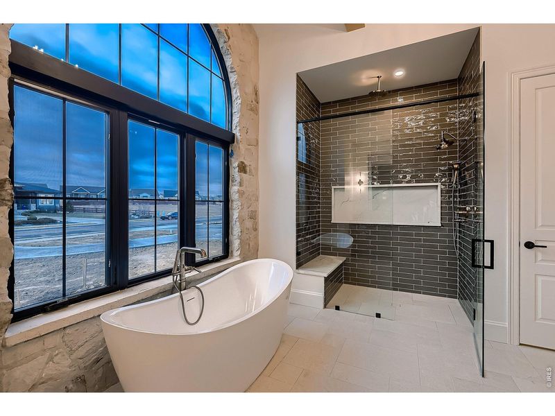 Furnished interior view inside a new home in , Greeley (Image 29).