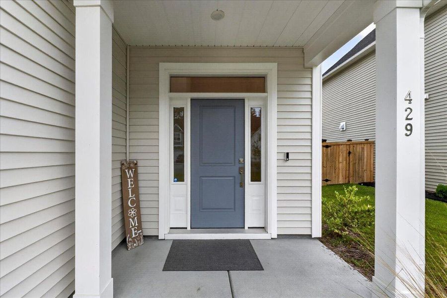 Exterior details and patio area of a home in Lochton, Summerville (Image 3).