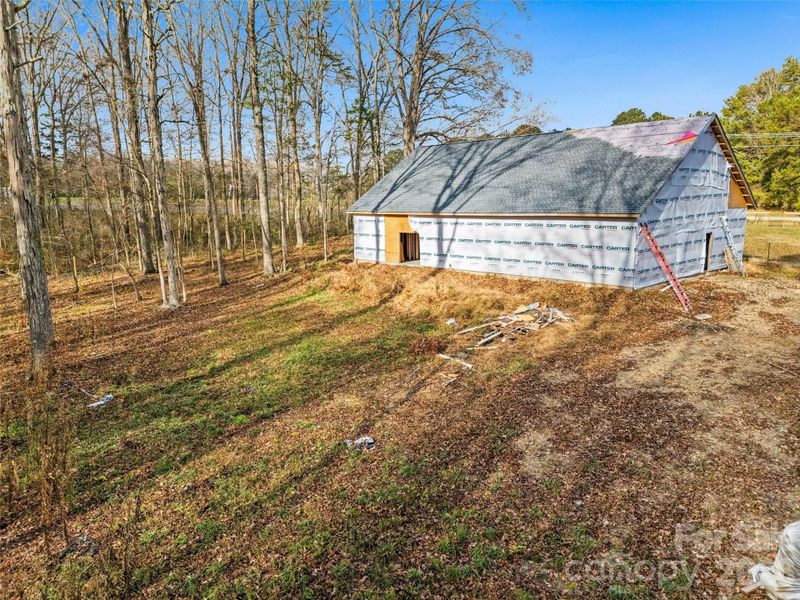 In-progress construction of a new home in , York, SC (Image 3).