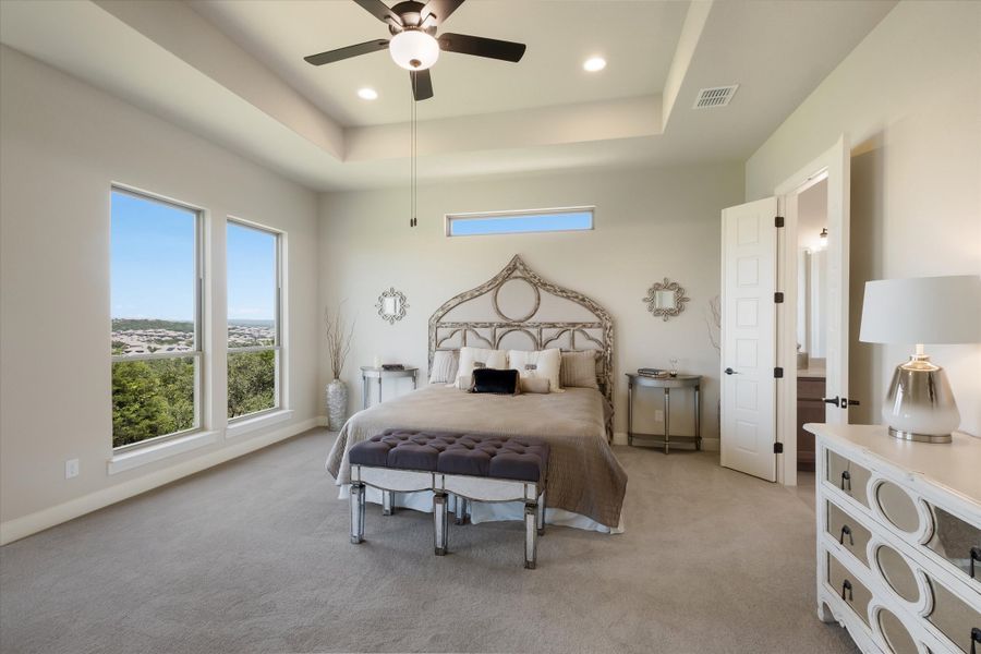 Furnished interior view inside a new home in Johnson Ranch, Bulverde (Image 16).