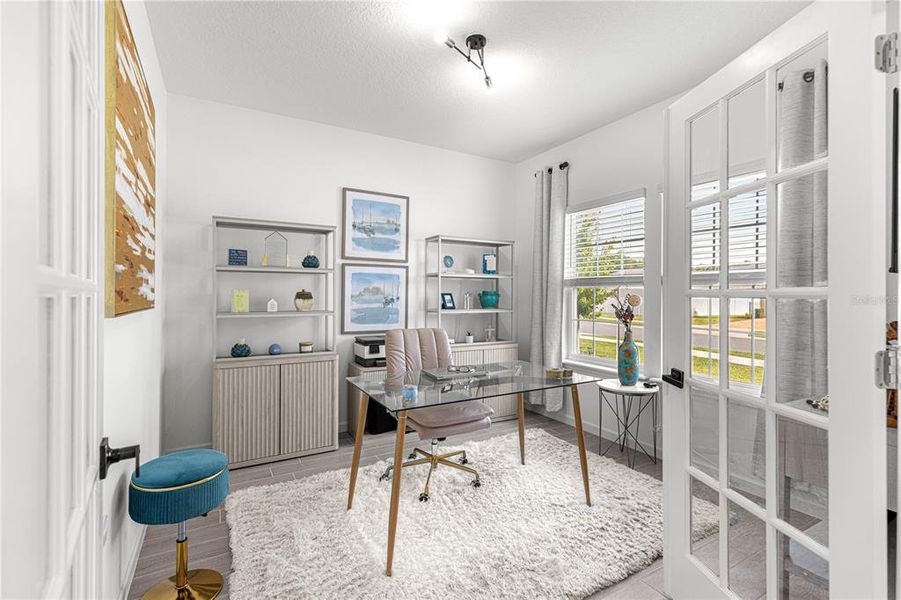 Furnished interior view inside a new home in , Ocala (Image 37).