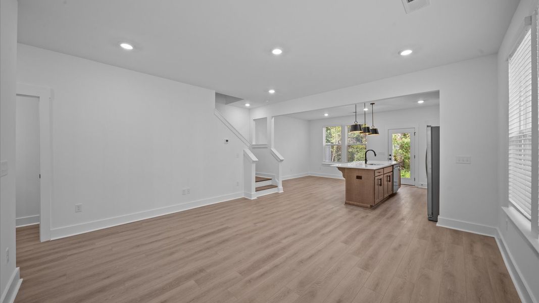 Furnished interior view inside a new home in Clayton Crossing, Arden (Image 10). Furnished interior view inside a new home in Clayton Crossing, Arden (Image 10).