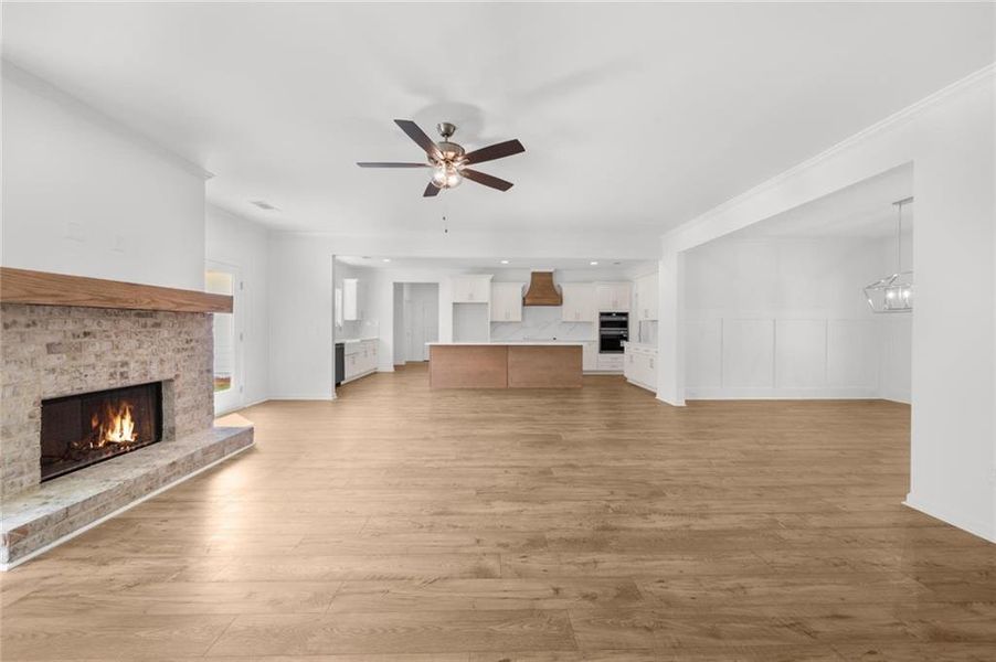 Spacious, unfurnished interior of a new home in , Gainesville (Image 39).