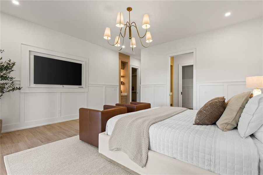 Furnished interior view inside a new home in , Talking Rock (Image 40).