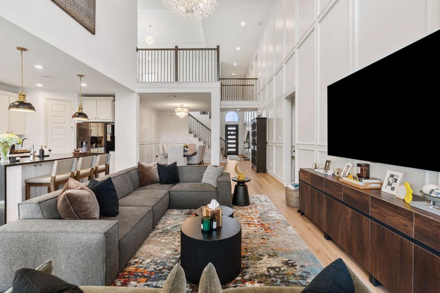 Furnished interior view inside a new home in , Richmond (Image 34). Furnished interior view inside a new home in , Richmond (Image 34).