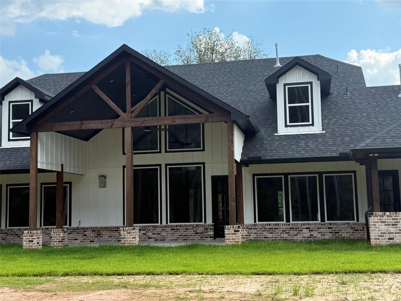Exterior details and patio area of a home in , Huntsville (Image 26). Exterior details and patio area of a home in , Huntsville (Image 26).