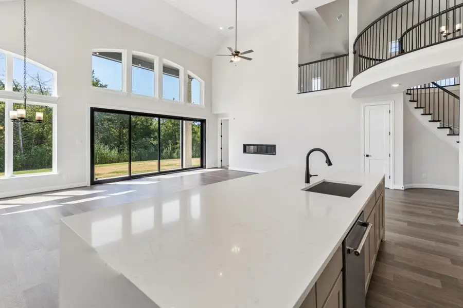 Furnished interior view inside a new home in Heath Golf & Yacht Club, Heath (Image 8).